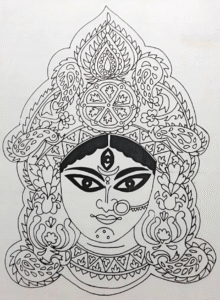 Maa Durga Picture, মা দুর্গা ঠাকুরের ছবি