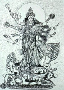 Maa Durga Picture, মা দুর্গা ঠাকুরের ছবি